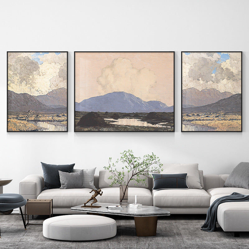 Wall landscape dusk scenery hanging painting SenroArt